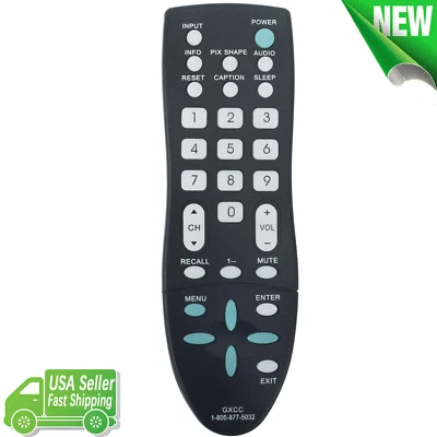 Mando a distancia de reemplazo GXCC para Sanyo TV GXFA DP19649 DP19648 DP26649 DP26640 Foto 1 de 4