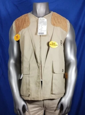Vintage Bob Allen Vest Gun Club Shooting Hunting Men's XL Left & Right Gun Pads - Image 1 of 4
