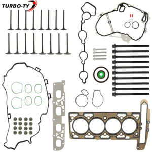Pernos de junta de culata y válvulas de escape de admisión 90537239 para Chevrolet Buick GMC 2,4 L - Imagen 1 de 16