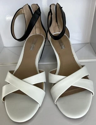 BCBG Generation Sandal White Women 8.5 US - Image 1 of 4