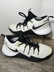 Nike Hypershift Zoom Mens Size 14 Basketball Shoes 844387-100 Black White - Picture 1 of 18