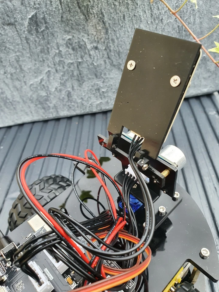 Montaje de cámara de repuesto Elegoo Robot Car V4 para cámara Arduino/ultrasonido  Foto 1 de 4