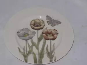 Fitz & Floyd Pastel Poppy - Cream Salad Plate (s) Poppies - Picture 1 of 1