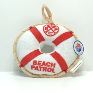 Beach Patrol Nanco Life Preserver Plush Toy Hanging Stuffed 5”-6" New With Tags - Picture 1 of 8