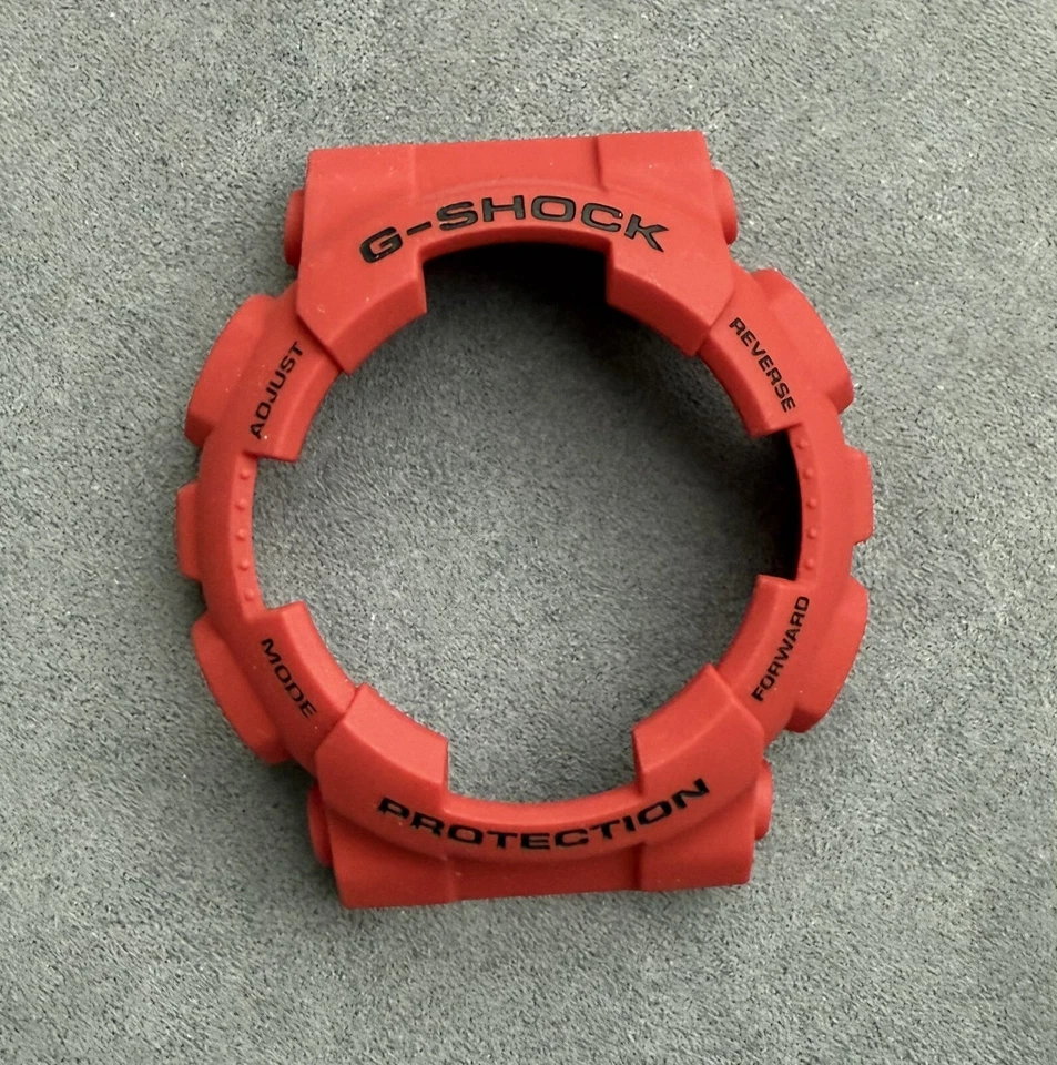 Подлинный Casio часы безель G-Shock GA-100 GA-110 GD100 GD-120LM красный чехол оболочка - Изображение 1 из 1