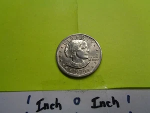 1979 P SUSAN ANTHONY ERROR RARE COIN WIDE RIM NEAR DATE $1 COIN RARE #D - Picture 1 of 2