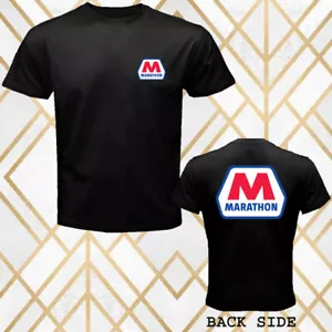 Marathon Olio Gas Auto Moto Corsa Uomo Nero Taglia S - 3XL - Foto 1 di 1