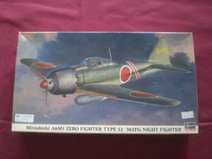 Mitsubishi A6M5 Zero Fighter type 52 '302FG Nighter'- SCALA 1/48 Hasegawa 09882 - Foto 1 di 3