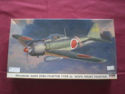 Mitsubishi A6M5 Zero Fighter type 52 '302FG Nighter'- SCALA 1/48 Hasegawa 09882 - Immagine 1 di 3