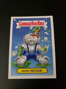 2020 Garbage Pail Kids 35th Anniversary RUNNY REGGIE 22b GPK Sticker 