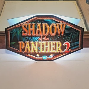 IGT "Shadow of the Panther 2" Casino Slot Topper - 2000s Era, No Mods - Bild 1 von 4