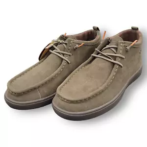 Polacchino UOMO camoscio TUG "WALK IN PITAS" Tortora Cammello 40 41 42 43 44 45 - Foto 1 di 11