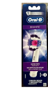 3 cabezales de cepillo de dientes de repuesto ORAL-B Pro-Blanco pulido eléctrico NUEVO - Imagen 1 de 4