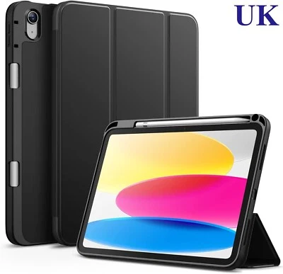 JETech Soft TPU Case w/ Pencil Holder For 10.9-Inch iPad 10 10th Generation 2022 - Image 1 of 4