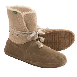 SALE SANUK WOMEN'S SOULSHINE CHILL BOOTS TAN SIZE 6 NIB $80 LIST - Picture 1 of 10