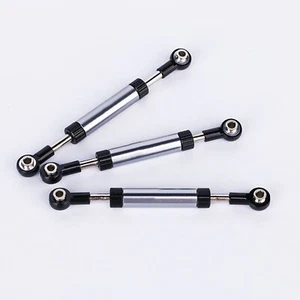 Adjustable Steering Rod Servo Link Linkage for 1/10 Trx-4 SCX10 RC Crawler Car - Picture 1 of 7