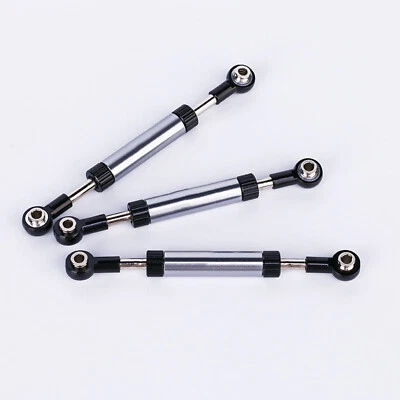 Adjustable Steering Rod Servo Link Linkage for 1/10 Trx-4 SCX10 RC Crawler Car - Image 1 of 4