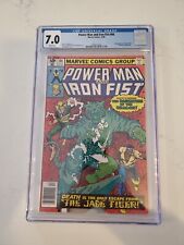 Power Man and Iron Fist #66 (2nd App of Sabertooth Constrictor App) 1980 CGC 7.0