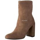 Designer BCBGeneration Taupe Sock Boots Shoes Model LILIANNA Leather/Suede Sz 8