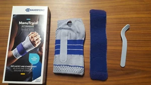 Manutrain Links Größe 2 Fa. Bauerfeind Handgelenksbandage Handgelenk Orthese - Picture 1 of 4