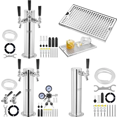 VEVOR Bierspender Bierturm with Einzigen/Doppel/Dreifach Wasserhahn - Bild 1 von 2