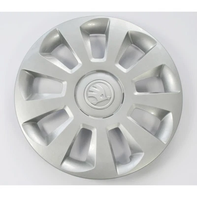 Genuine Skoda Citigo Wheel Centre Cap 14 Inch Hubcap Brilliant Chrome Hub Trim - Image 1 of 2