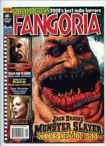 FANGORIA MAGAZINE #276 9/08 MONSTER SLAYER DEATH RACE TRUEBLOOD STAN WINSTON - Picture 1 of 2