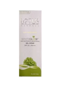 LOTUS HERBAL WHITE GLOW SKIN WHITENING & BRIGHTENING GEL CREAM SPF 25 PA++ 18 gm - Picture 1 of 1