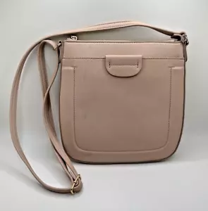 A New Day Womens Crossbody Bag Handbag Purse Zip Closure Soft Pink Blush NWT - Picture 1 of 10