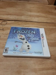 Disney Frozen: Olaf's Quest (Nintendo 3DS, 2013) envío completo y rápido - Imagen 1 de 6
