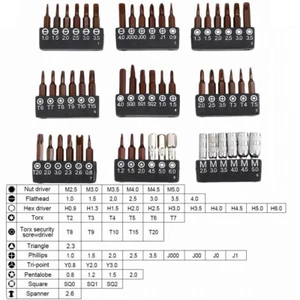 Jakemy 61 in 1 Screw Driver Repair Tools For Electronic PC Laptop Repair JM-8166 - Picture 1 of 12