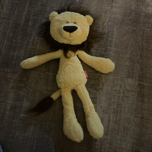 GUND Toothpick Lion Yellow & Brown Plush Toy - Picture 1 of 8