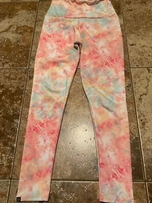 LEGGINGS ONZIE YOGA TIRO ALTO TIE DYE ROSA (MUJER XS) Foto 1 de 4