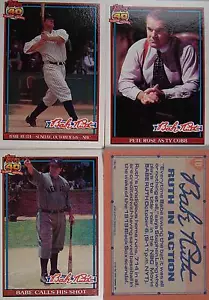 1991 TOPPS BABE RUTH MOVIE CARDS SET PETE ROSE - Picture 1 of 1