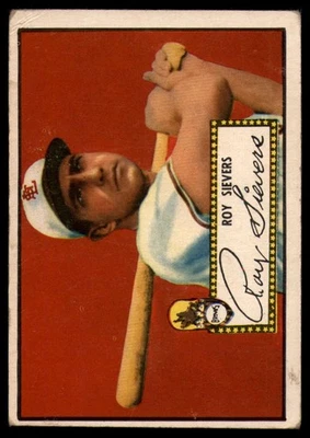 1952 Topps #64 Roy Sievers VG Red Back               ID:91324 - Image 1 of 2