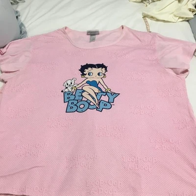 Sexy Vestido Betty Boop Azul Talla Grande Pjs Talla 3X Foto 1 de 4
