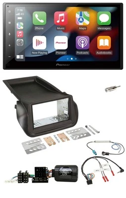 Pioneer DAB Bluetooth 2DIN USB Lenkrad Autoradio für Citroen Nemo Peugeot Bipper - Bild 1 von 4