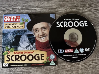 Scrooge - ( Christmas Carol ) : Alastair Sim - George Cole : Christmas DVD - Image 1 of 3
