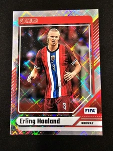 2024-25 Donruss Soccer Silver Diamond Holo Parallel Erling Haaland Norway #96 - Picture 1 of 2