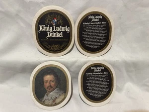 KONIG LUDWIG DARK BEER COASTER, ALEMANIA Juego de 4 - Imagen 1 de 2