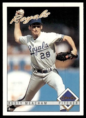 1993 O-Pee-Chee Rusty Meacham Kansas City Royals #173 - Image 1 of 2