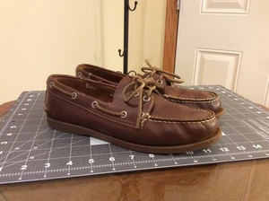 Women's G.H. Bass & Co Brown Boat Shoes - Style: Castoff - Size 9M - Picture 1 of 11