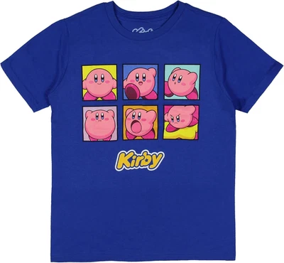 Nintendo ☆ Boys' Kirby Boxes Graphic T-Shirt ☆ Sizes XS-XXL - Image 1 of 3