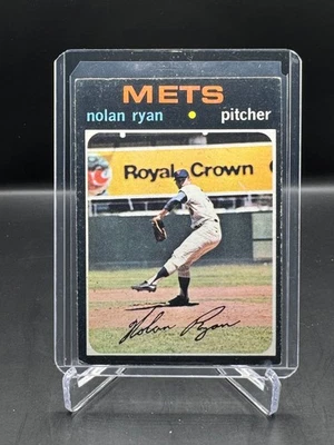 1971 TOPPS!  NOLAN RYAN!  NEW YORK METS!  #513  EX CONDITION! - Image 1 of 2
