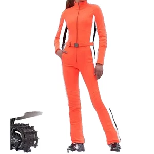 NWT Bogner Women Talisha Ski Suit Snowsuit Red Size 2 4 No belt LOW PRICE 5 Days - Picture 1 of 6