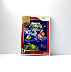 Super Mario Galaxy Nintendo Wii VGC CIB Complete + Manual Tested Free Shipping - Picture 1 of 5