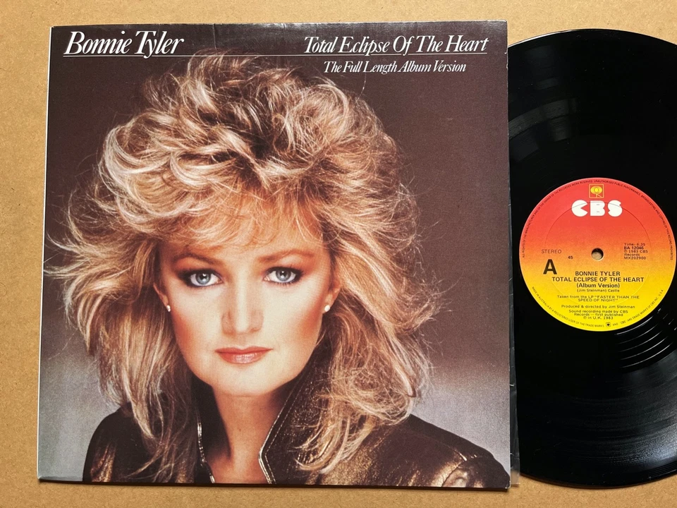 Bonnie Tyler Total Eclipse Of The Heart RARO AUSTRALIANO 12" SINGLE 1983 - BA 12046 Foto 1 de 1