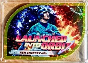 KEN GRIFFEY Jr. 2024 Topps Chrome Cosmic LAUNCHED INTO ORBIT Gold 08/50 MARINERS - Bild 1 von 1