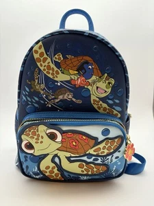 Loungefly Disney Pixar Findet Nemo Squirt and Crush Mini Rucksack - Bild 1 von 16