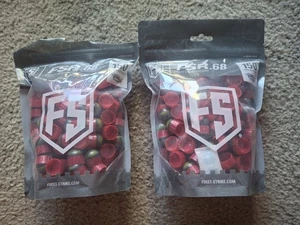 Paintball 300 Red/Smoke Fin Projectible First Strike Rounds  - Picture 1 of 2